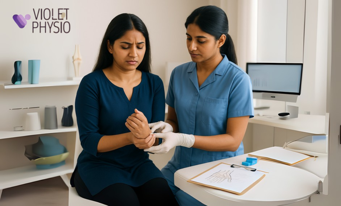 Effective De Quervain Tenosynovitis Treatment in Gurgaon – Expert Physiotherapy at Violet Physio