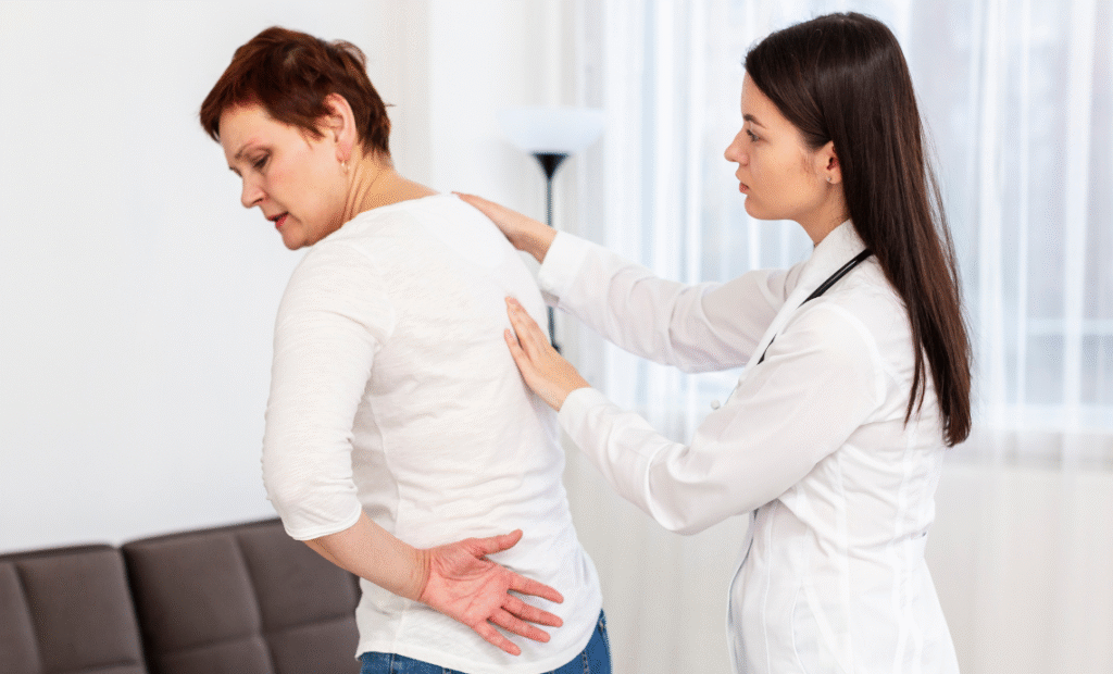 Physiotherapy for back pain relief