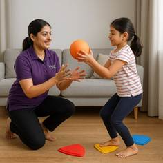 physiotherapy for children’s development hand eye coordination