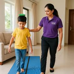 Pediatric Physiotherapy Treatments balance game in Gurgaon